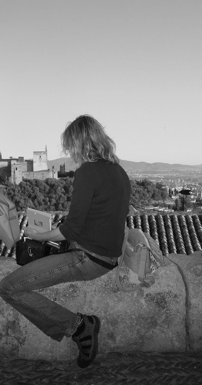 Sketching the Alhambra